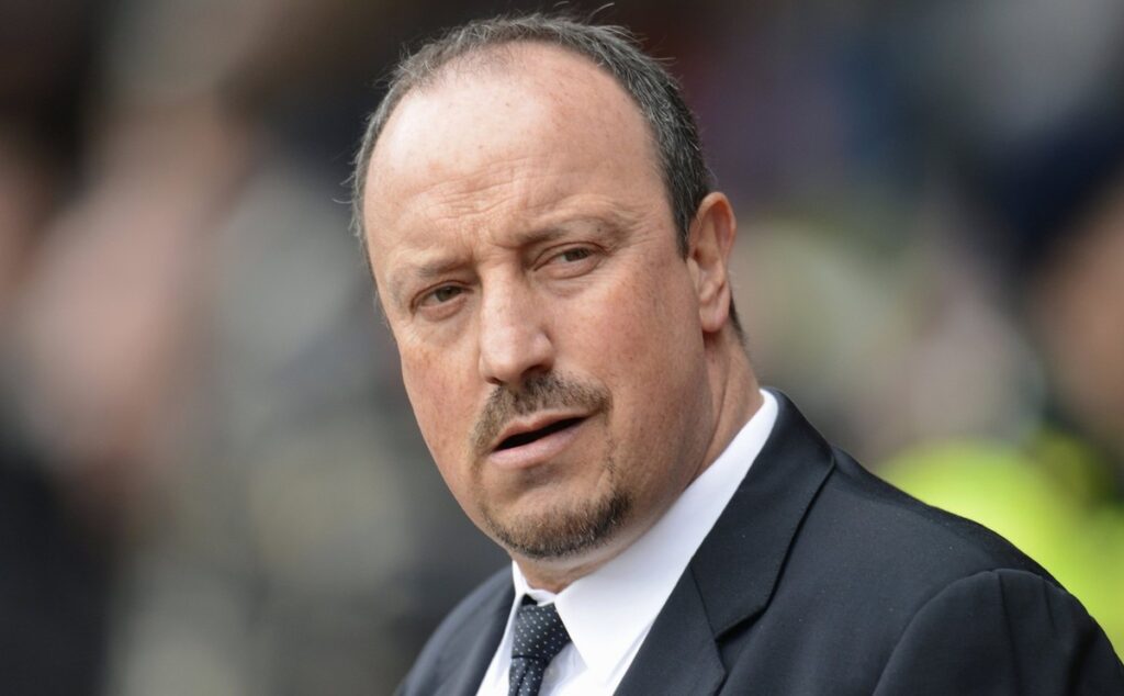 Chelsea's interim manager Benitez looks on before their English Premier League soccer match against Southampton at St. Mary's Stadium in Southampton